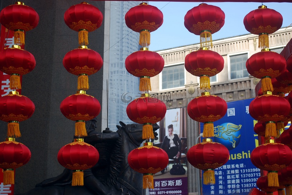 灯笼,节日,中国