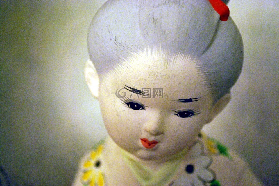 娃娃,塑像,中国