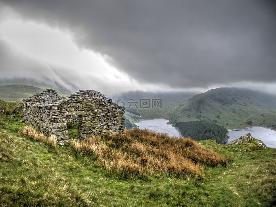 haweswater酒店,庇护,vista