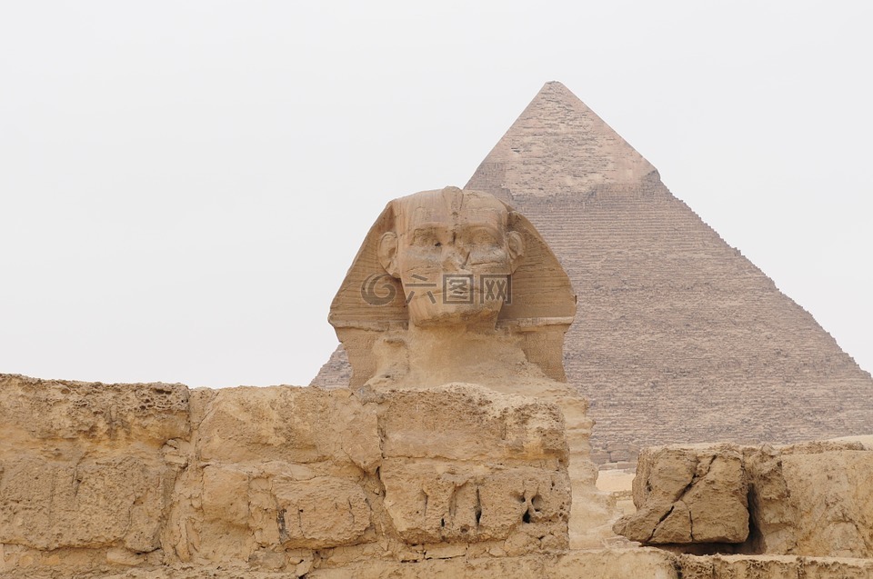 埃及,斯芬克斯,金字塔