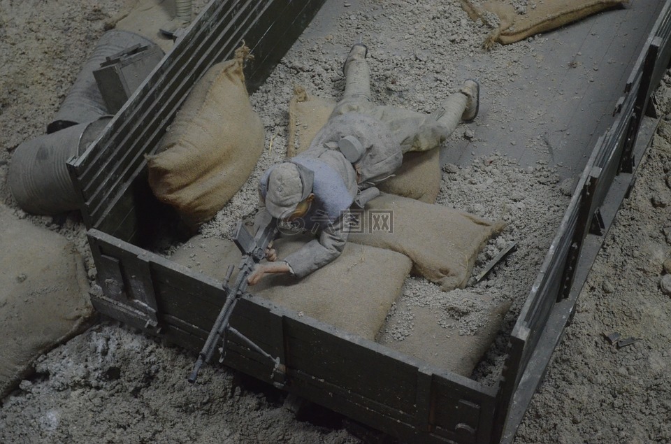 狙击手,射手,士兵