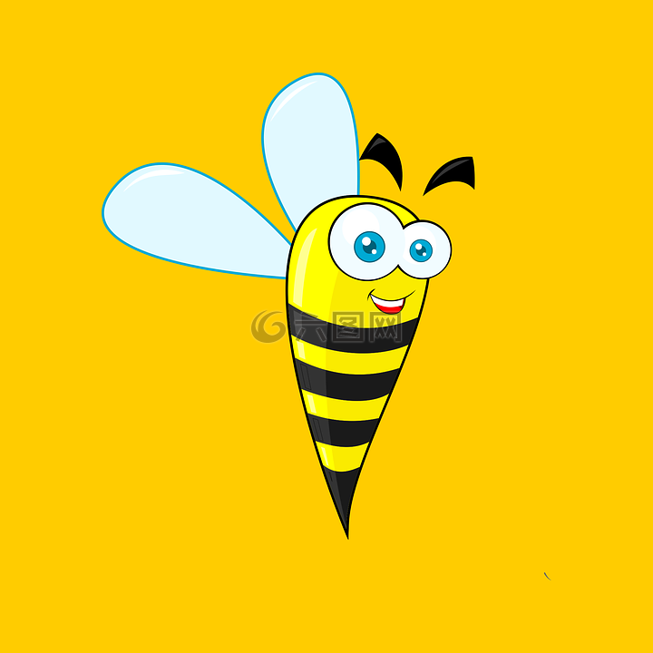 蜜蜂,乐趣,搞笑