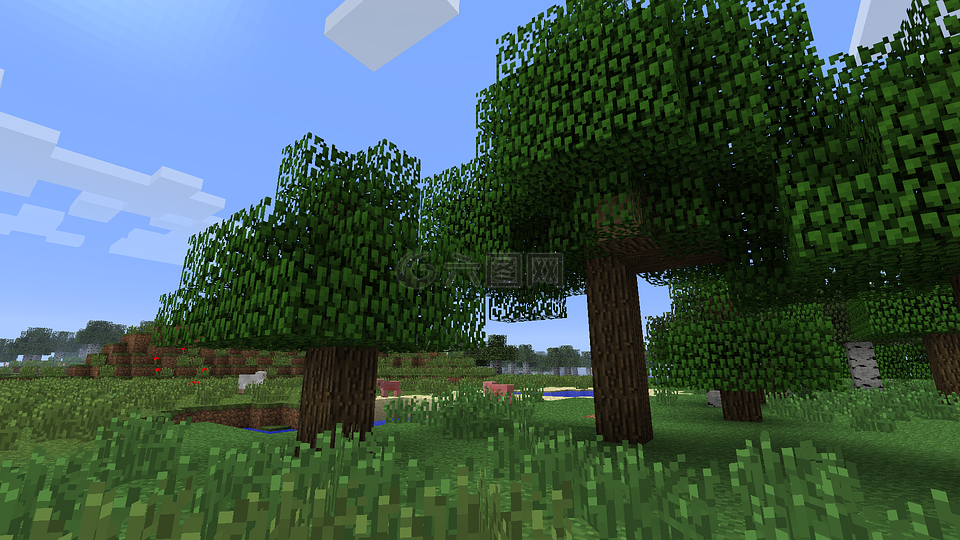 Minecraft 树 树木高清图库素材免费下载 图片编号 六图网