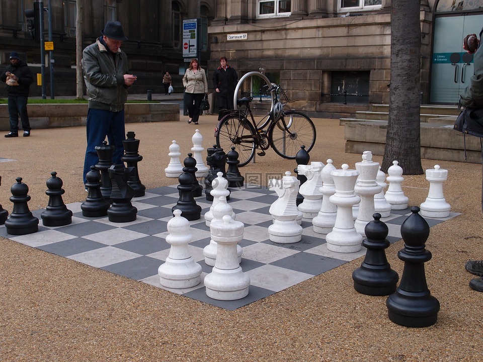 西洋棋,歐美,街景