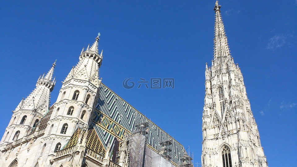 维也纳,大教堂,圣史蒂芬大教堂