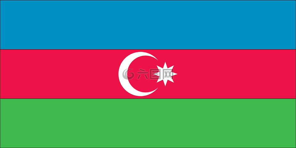 标志,国家,阿塞拜疆