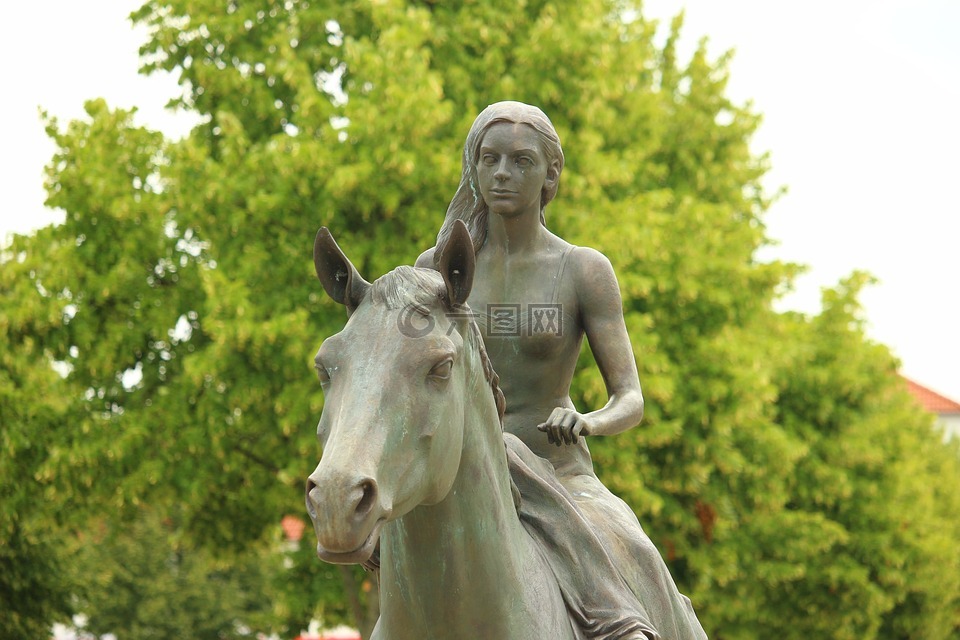 骑马雕像,艺术,雕像