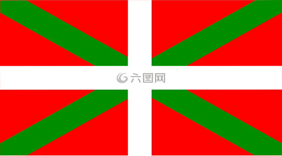巴斯克人的旗帜,省,西班牙