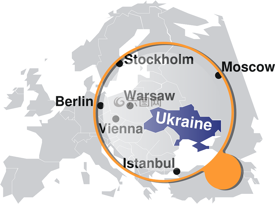 乌克兰,地图,位置