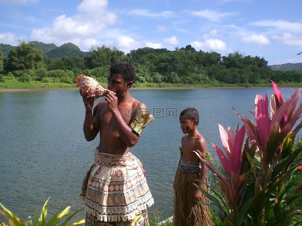 斐济,民族,海螺
