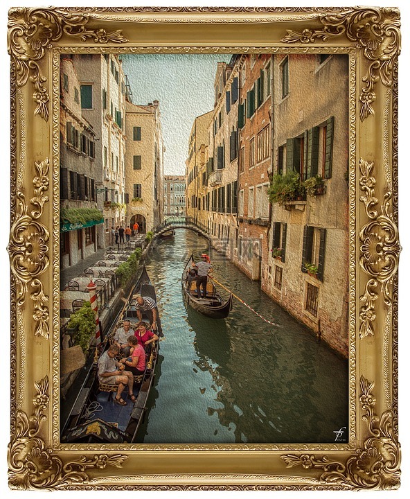 威尼斯镇,数码摄影,图片