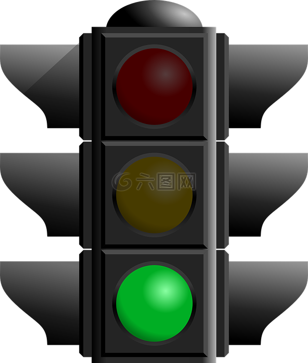 绿色指示灯,红绿灯,信号
