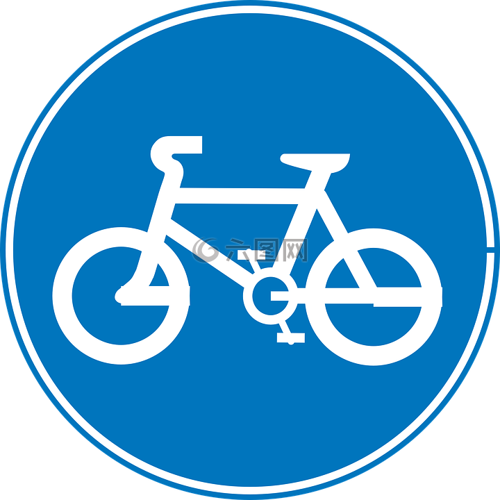 标志,交通,循环