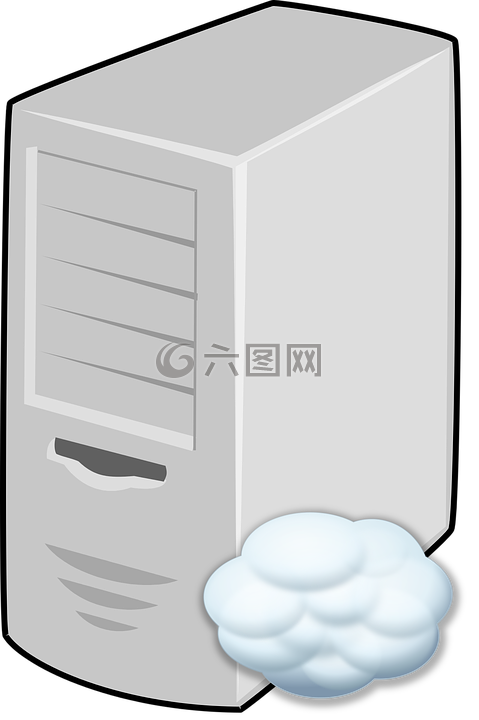 云,服务器,计算机