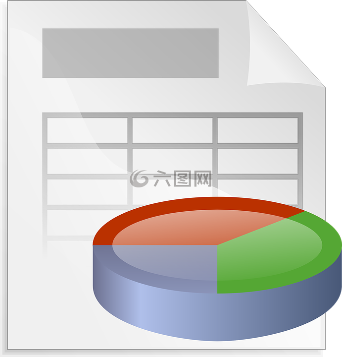 电子表格,图,业务