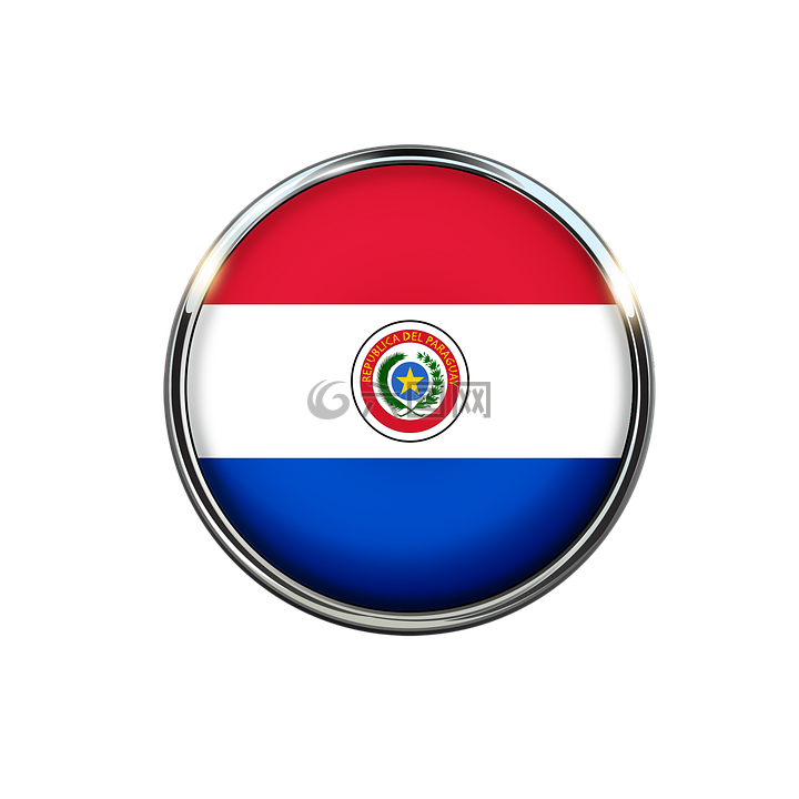 巴拉圭,标志,圆