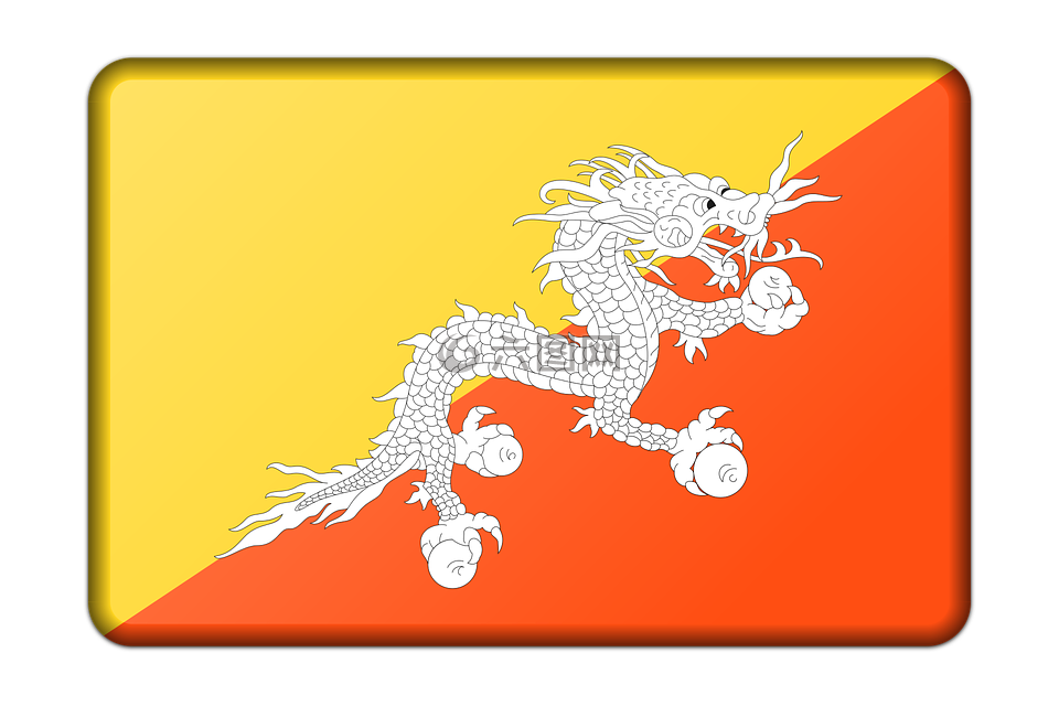 旗帜,不丹,装修