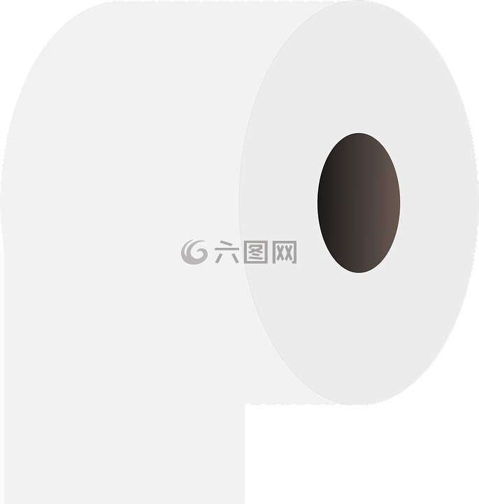纸卷,厕所,白
