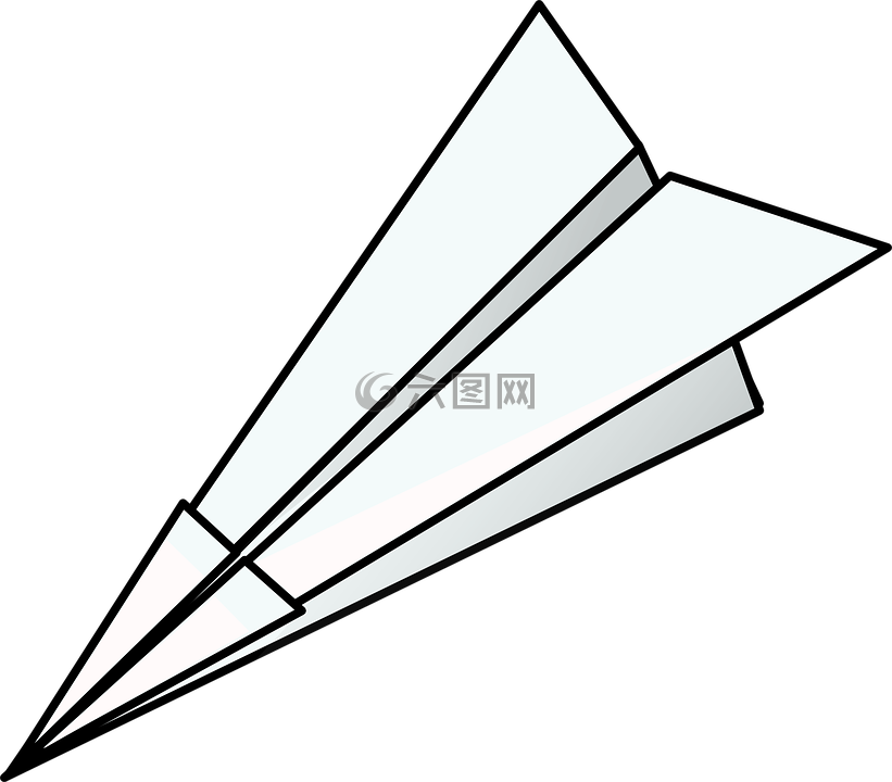 折纸,纸,飞机