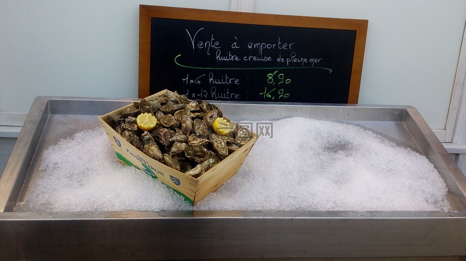 牡蛎,埃特尔塔,法国