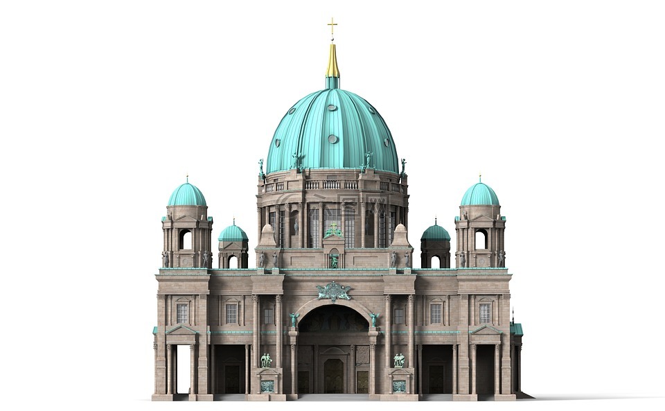 柏林,大教堂,架构