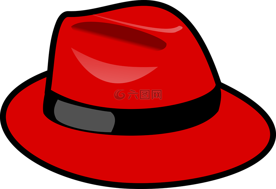 红帽,fedora,时尚