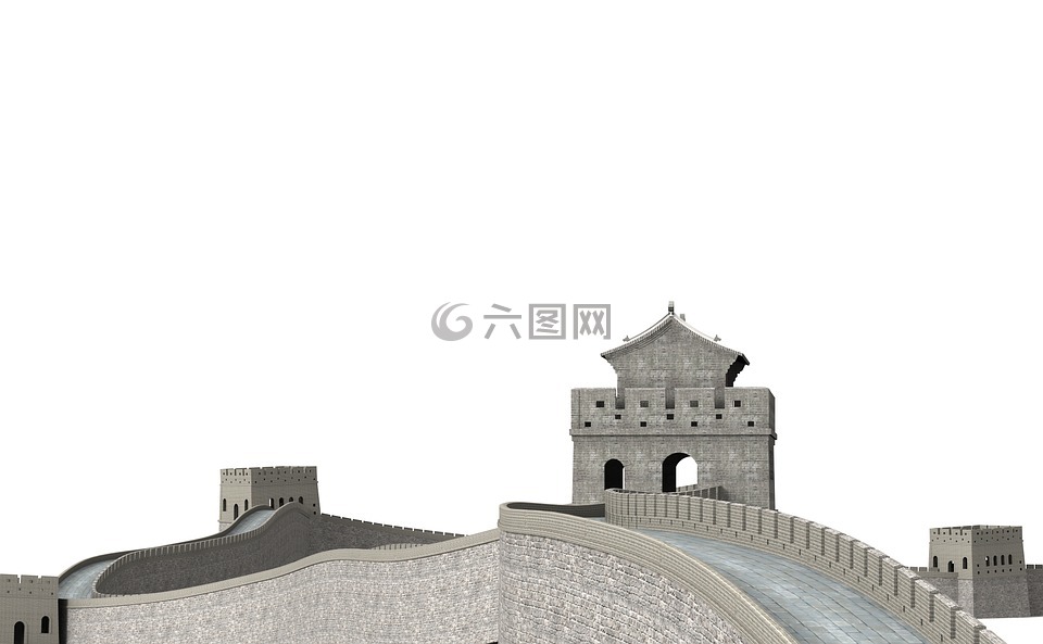 大,墙,中国