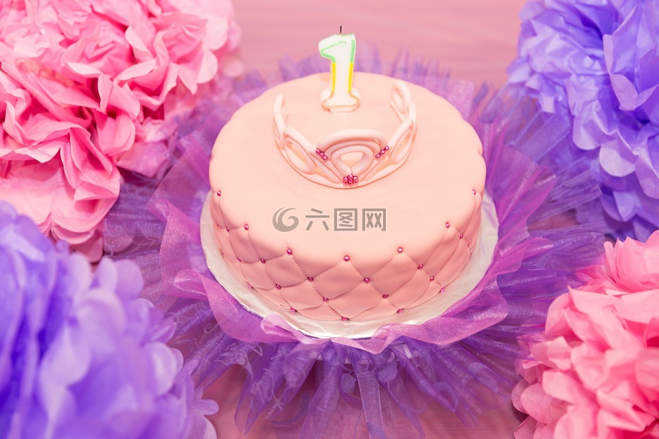 生日聚会,庆典,蛋糕