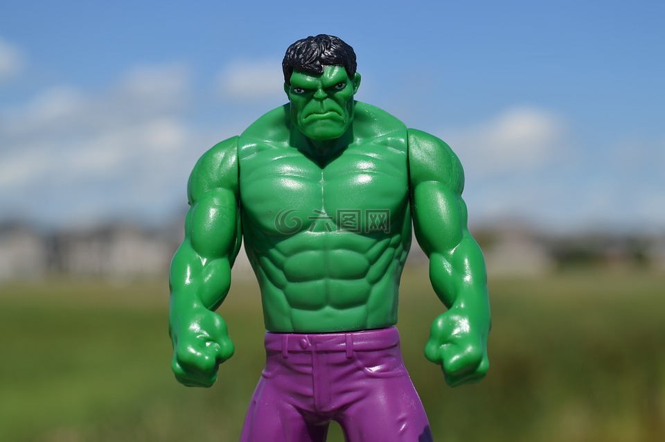 不可思议的绿巨人,超级英雄,绿色