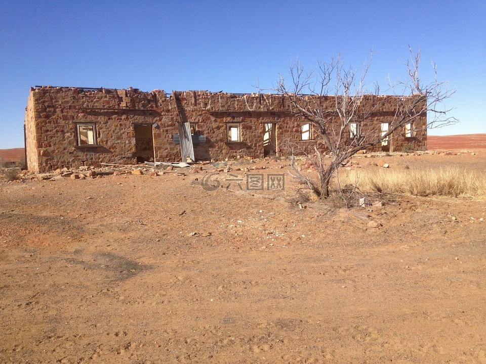 废墟,内陆地区,澳大利亚