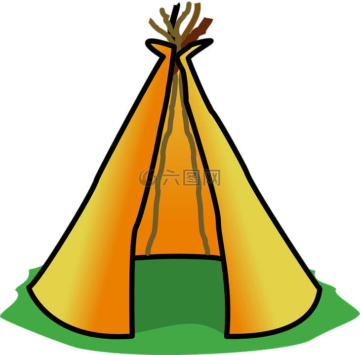 帐篷,印度,美洲原住民