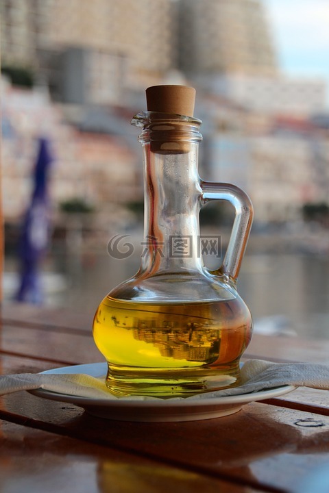 橄榄油,瓶,香料