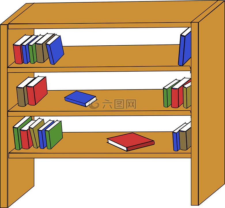 书架,书柜,木