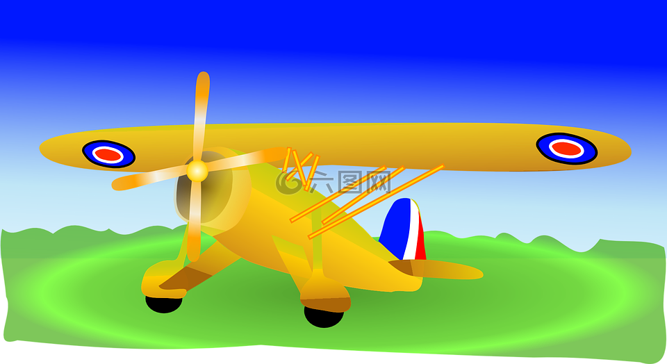 飞机,老飞机,老式飞机