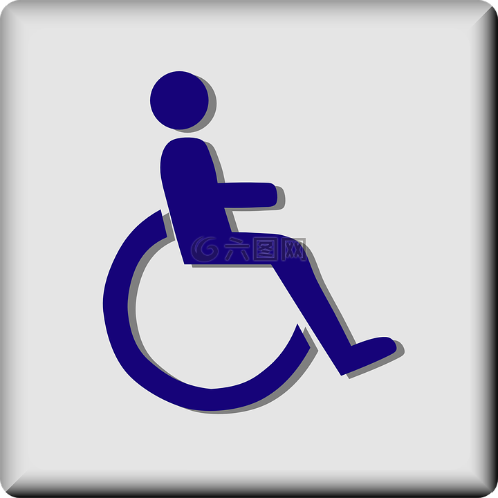 轮椅,设施,残疾人