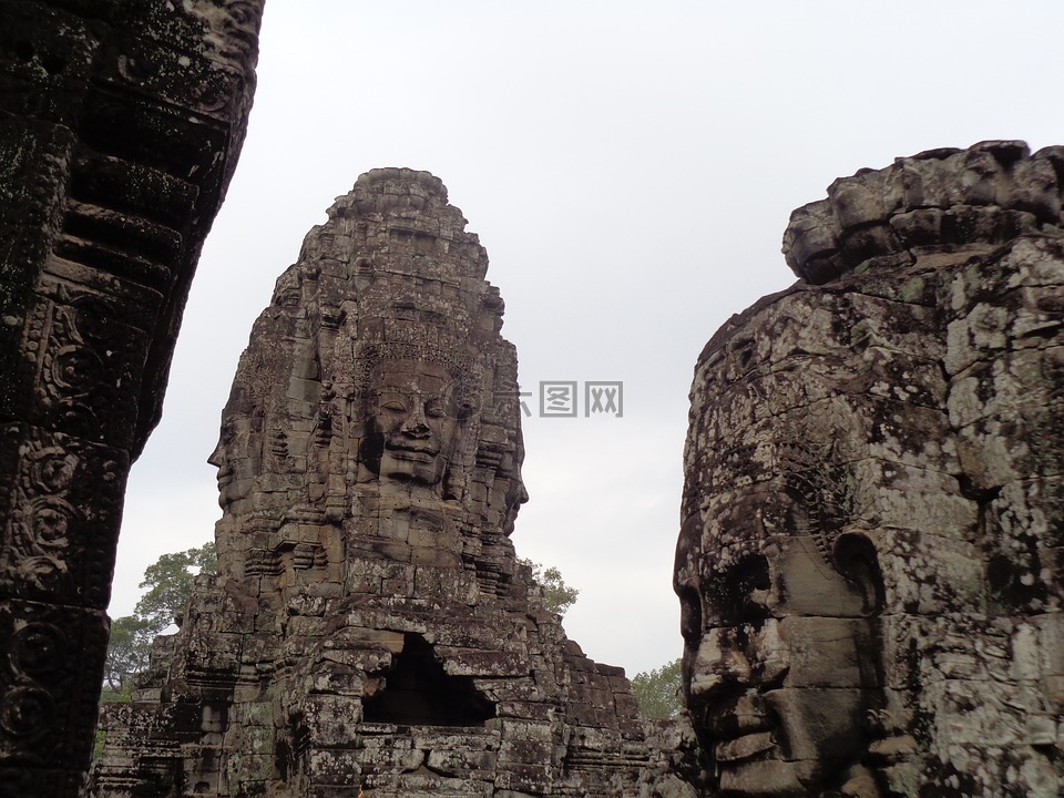 吴哥窟,柬埔寨,世界七大奇观之一