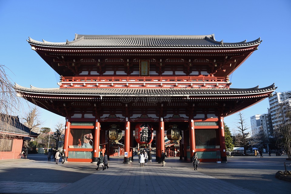 浅草寺,东京,日本