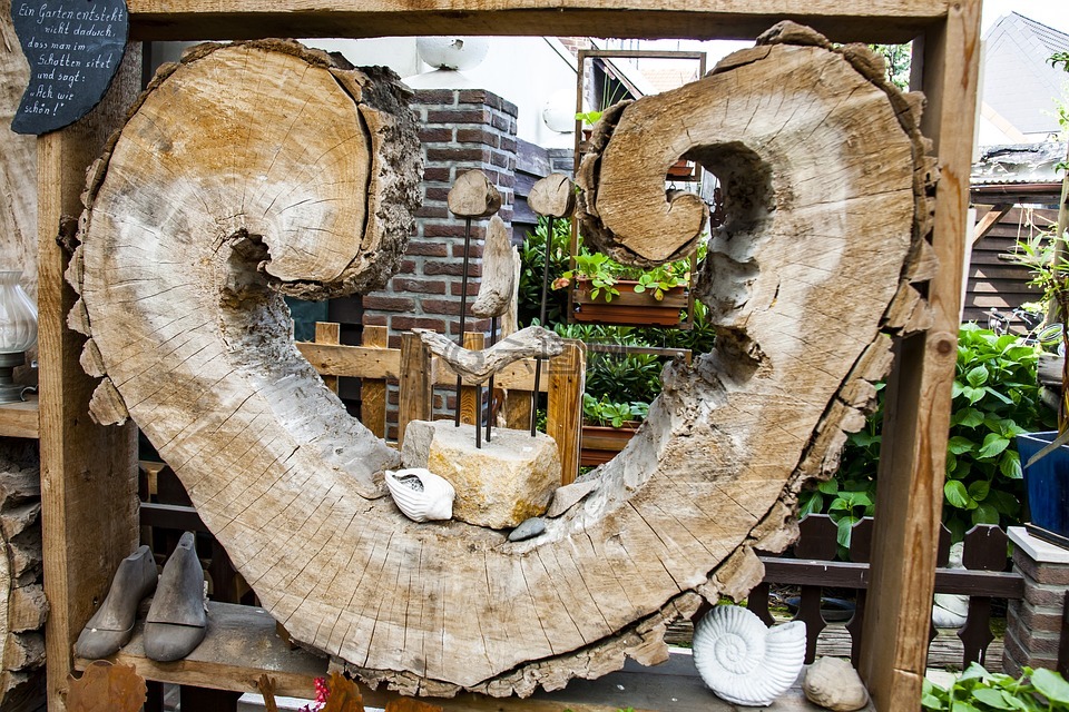 树箅子,窗体,心的形状