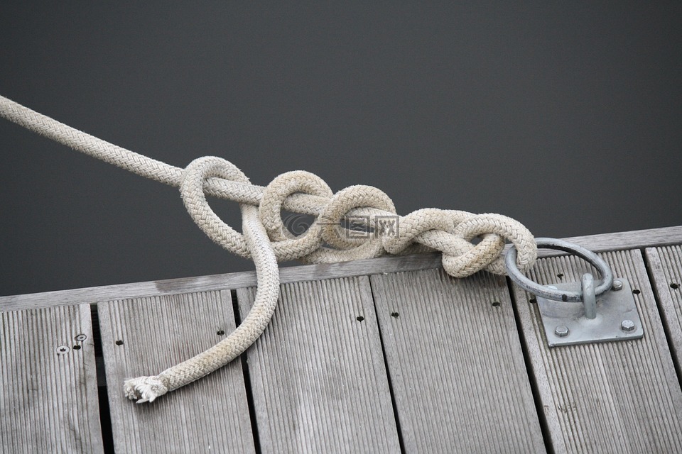 结,船,绳