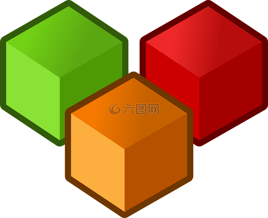 三位立方体图片 三位立方体素材 三位立方体模板免费下载 六图网