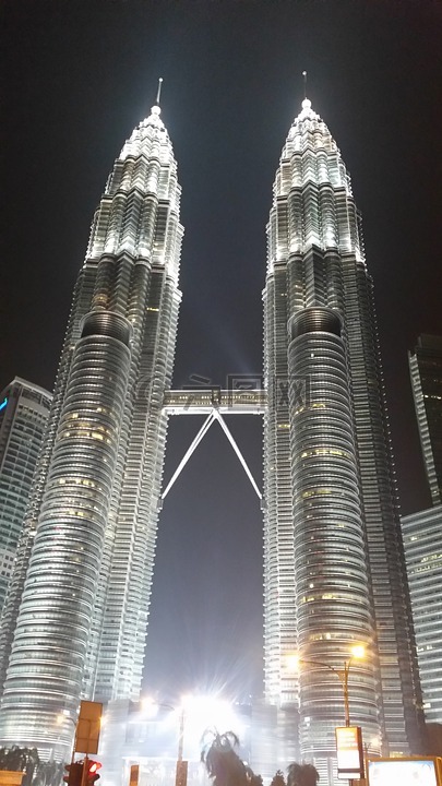 国家石油公司双子塔,吉隆坡,马来西亚