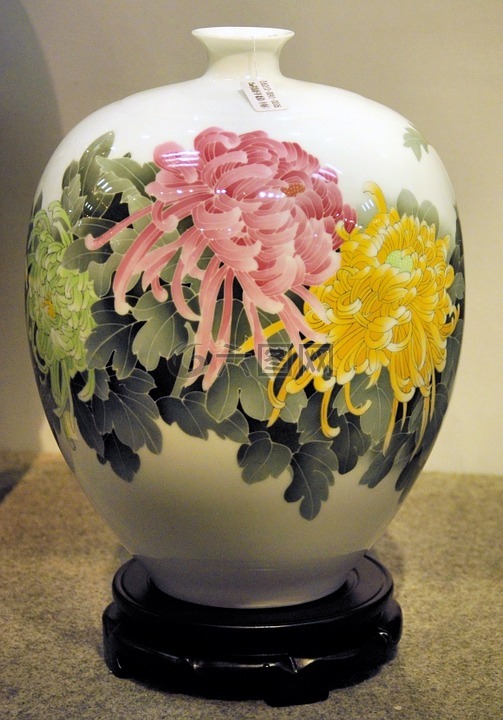 花瓶,装饰,中国