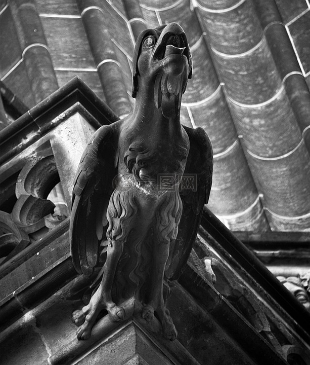 石像鬼,圣维特大教堂,布拉格