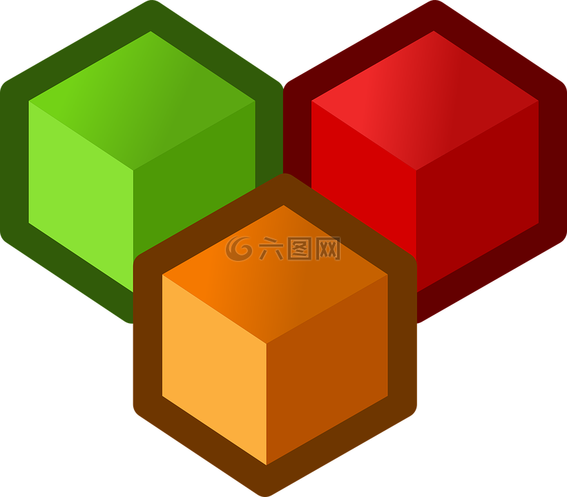 立方体,形状,设计