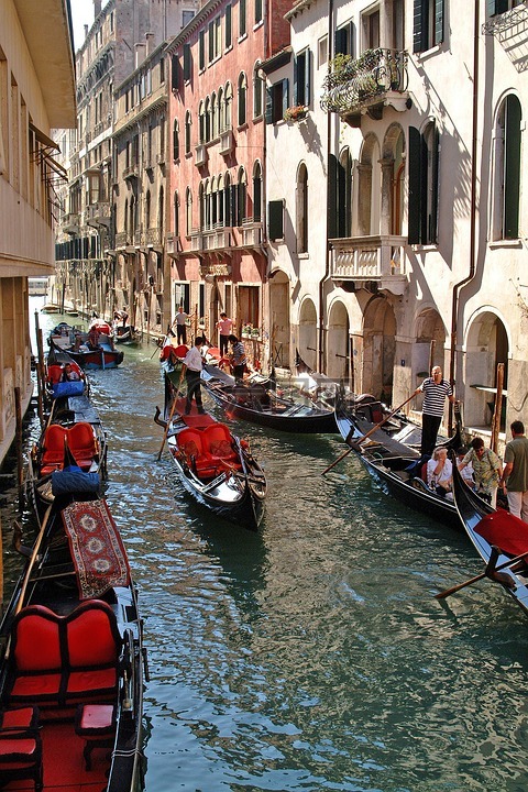 威尼斯,吊船,浪漫