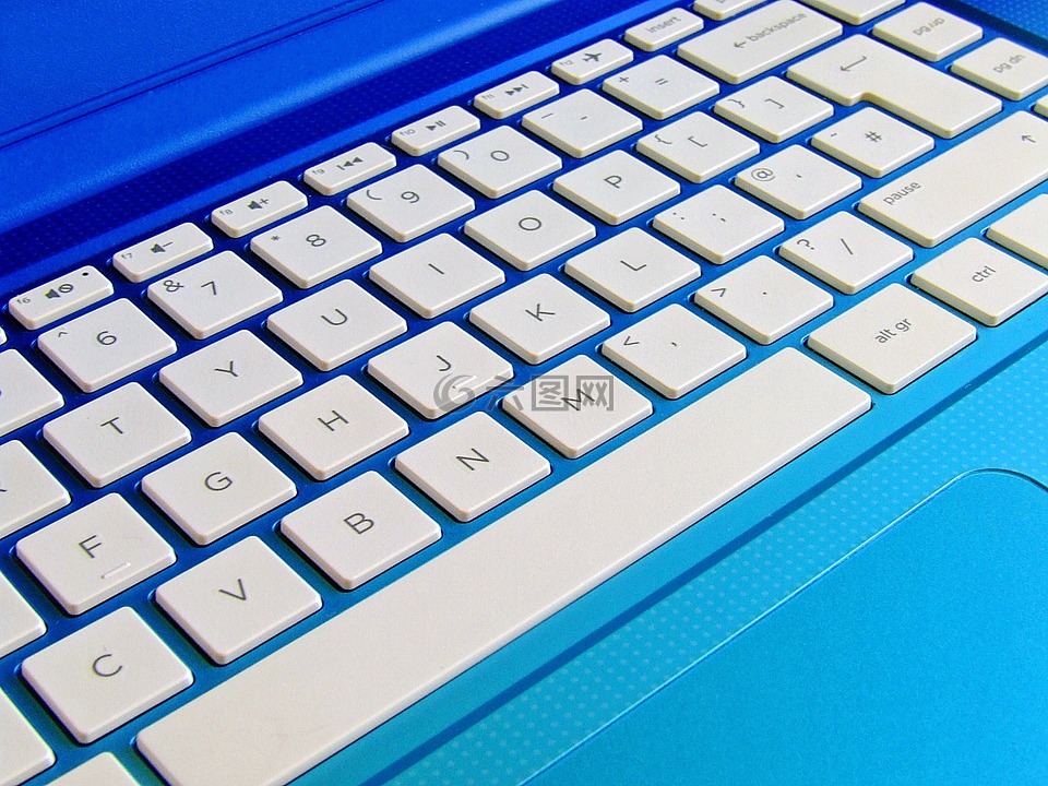 笔记本电脑键盘,电脑键盘,白色键盘