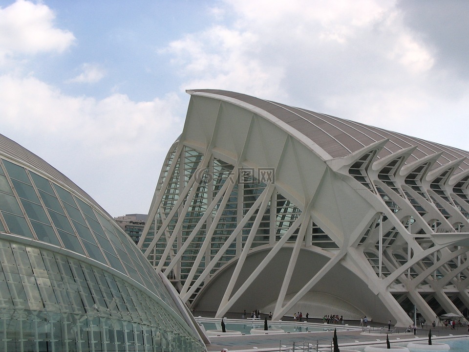 西班牙,瓦伦西亚,现代建筑