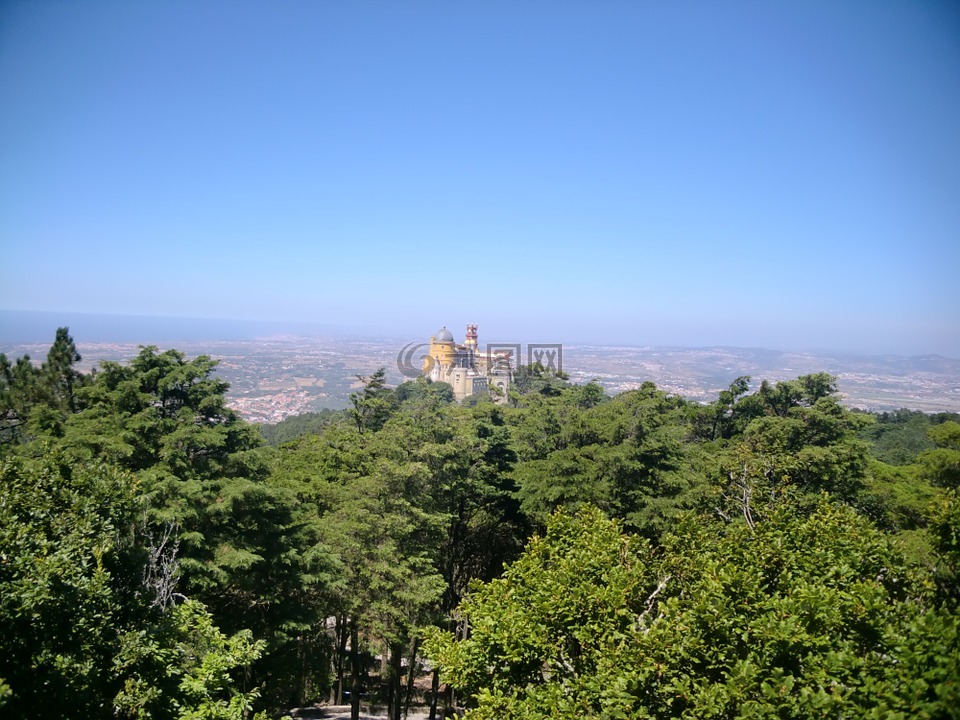葡萄牙,辛特拉,城堡