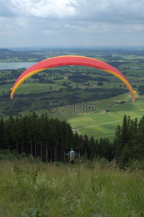 滑翔伞施普林格,滑翔伞,施普林格