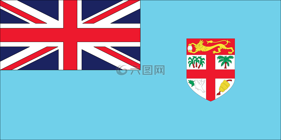 标志,国家,斐济
